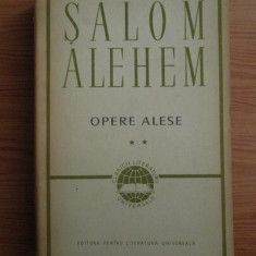 Salom Alehem - Opere alese volumul 2