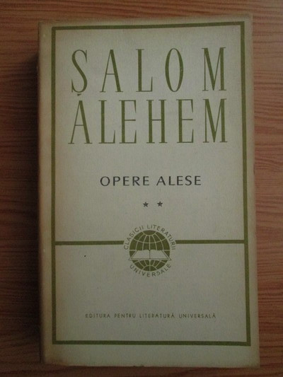 Salom Alehem - Opere alese volumul 2