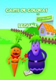 Carte de colorat cu abtibilduri - Legume - Ars Libri