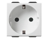 Priza schuko standard german 2M Vimar Neve alb 09208
