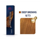 Cumpara ieftin Vopsea de Par Wella Koleston Perfect Me + Deep Browns 8/73, 60 ml
