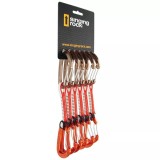 Set 6 Bucle Echipate Alpinism Ultra-usoare Singing Rock Vision Dyneema, Carabiniere Sarma, 11cm, 25kN