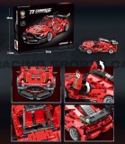 Constructor Buggy-cabrio Roșu 403 Piese - Joc Educativ Copii Peste 6 Ani
