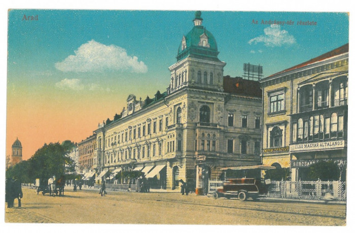 4668 - ARAD, Omnibus, Romania - old postcard - unused - 1916