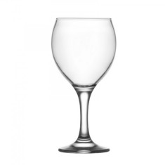 Set 24 Pahare Balon Sticla cu picior 365ml Vin MISKET 560 foto
