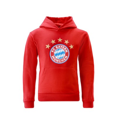 Bayern M&amp;uuml;nchen hanorac cu glugă pentru copii Essential red - 164 foto