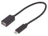 Cablu USB 2.0 A la USB C 0.25m