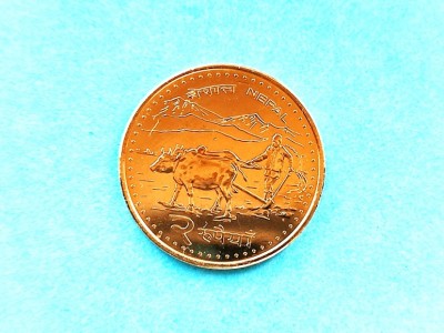 2 Rupees 2009 Nepal-AUNC foto