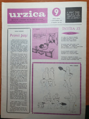 revista urzica 15 septembrie 1975 - revista de satira si umor foto
