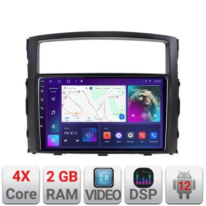 Navigatie Mitsubishi Pajero A-452 2+32 GB Android Waze USB Navigatie Internet Youtube Radio CarStore Technology