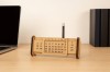 Calendar Perpetuu Lemn, Birou Elegant, Reutilizabil, Decor, Cadou Inovator, Organizare, Sustenabil, 19.5x5x9cm