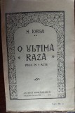 Cumpara ieftin NICOLAE IORGA - O ULTIMA RAZA (PIESA IN 5 ACTE) [DATINA ROMANEASCA/VALENI, 1932]