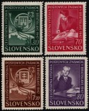Slovacia 1942 - Expo filatelie Bratislava, timbru pe timbru, serie neuzata