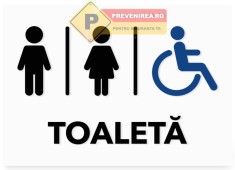 Semne pentru toaleta publica foto