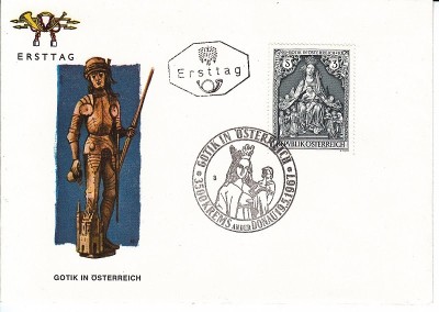 Austria &amp;Ouml;sterreich 1967 Gotik FDC K.027 foto