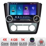 Navigatie Skoda Yeti 2009-2014 Kit-YETI Edotec 4+64 10.5 inch Incell 1K android Wifi 5Ghz gps internet CarStore Technology