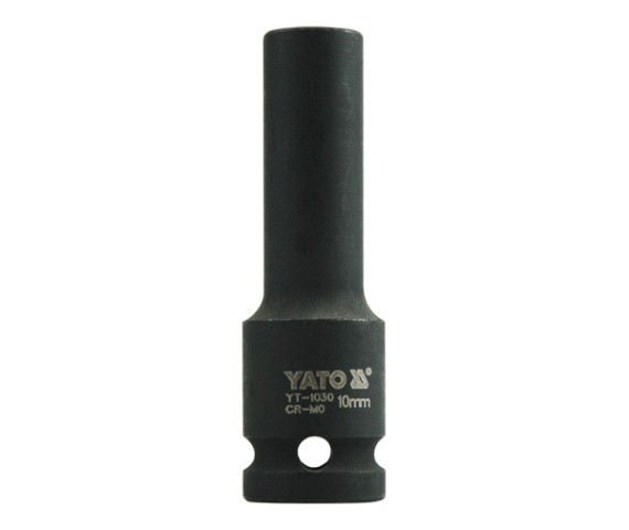 Cheie tubulara hexagonala de impact adanca 10 mm YATO
