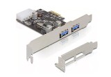 Cumpara ieftin ADAPTOR USB3.0 la 2xUSB 3.0 PCI-Ex
