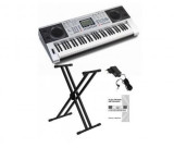 Orga electronica semiprofesionala XY-332 + Stativ, MIDI, 61 clape tip pian