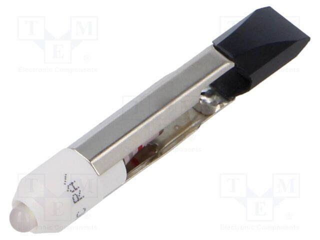 Lampă LED T6,8 albă 28V EAO, 1 diodă