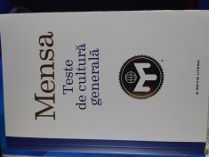 Mensa - teste de cultura generala foto