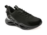 Pantofi sport GRYXX negri, A331, din material textil