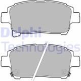 Delphi set placute frana, frana disc