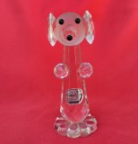 FIGURINA DIN CRISTAL BOHEMIA, MODEL STILIZAT CATEL