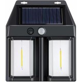 Dispozitiv Luminos LED Ornamental de Fatada, eMazing, pentru Afara, Agatat, 800mAh, 15x13x6 cm, Culoare Negru