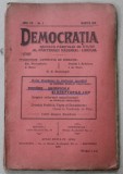 DEMOCRATIA , REVISTA CERCULUI DE STUDII AL PARTIDULUI NATIONAL - LIBERAL , ANUL VII , No. 2 , MARTIE , 1919