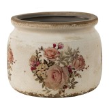 Cumpara ieftin Set 2 ghivece flori ceramica Roses 15x13 cm