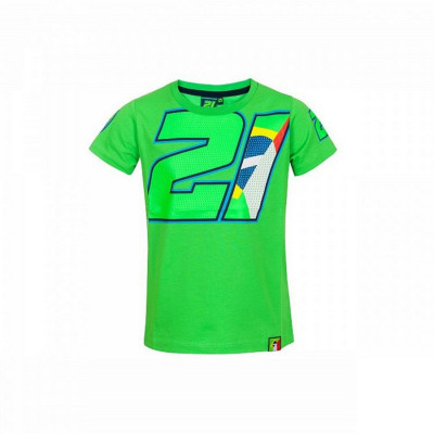 Franco Morbideli tricou de copii green numero 21 - 6/7 foto