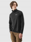 Lenjerie termoactivă scămoșată (bluză) pentru bărbați - neagră, 4F Sportswear