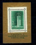 Ungaria 1958 - Televiziunea maghiara, colita neuzata