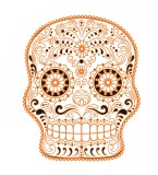 Sticker decorativ, Skull, 78 cm, 216STK-9