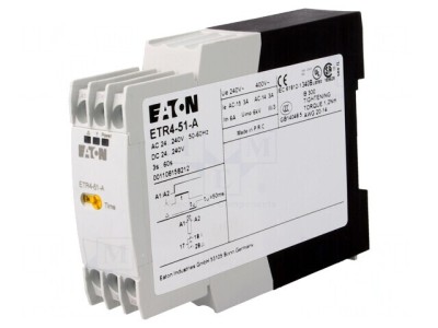 Timer SPDT 3s-60s 250VAC/3A 24-240VAC/VDC foto