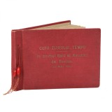 Album fotografic, Cupa Ziarului &bdquo;Tempo&rdquo;, 1936, cu semnăturile aviatorilor - B&acirc;zu Cantacuzino