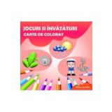 Jocuri si invataturi Carte de colorat