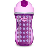 Cumpara ieftin Chicco Sport Pink cană termoizolantă cu pai 14m+ 266 ml