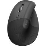 Mouse Logitech Lift Left Vertical Ergonomic, Graphite / Black