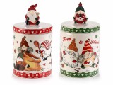 Cumpara ieftin Set 2 borcane Craciun ceramica 12x22 cm