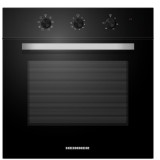 Cuptor incorporabil HBO-M659GC-GBK, 65L, 8 functii, Clasa A, Grill, Negru