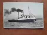 Fotografie tip carte postala, vapor Alexandria Towing, inceput de secol XX