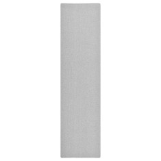 vidaXL Covor traversă, gri deschis, 80x300 cm