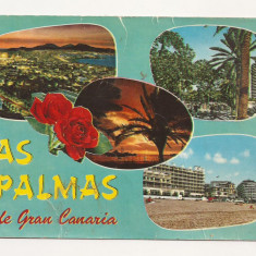 FS2 - Carte Postala - SPANIA - Las Palmas de Grand Canaria , circulata 1973