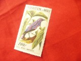 Timbru Mali 1960 Pasari , val 100fr