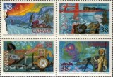 Canada 1989 - explorarea Nordului, bloc neuzat