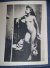 Fotografie veche NUD,Foto veche/retro FEMEIE NUD,9 cm/7 cm,de colectie,T.GRATUIT