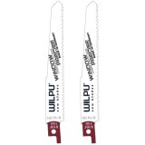 Wilpu 810 F - Set panze fierastrau sabie bimetal 150 mm 8-10 dinti/inch dantura progresiva 2 bucati