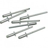 Set 50 pop nituri din aluminiu, Vorel 70510, lungime 19 mm, diametru 4.8 mm